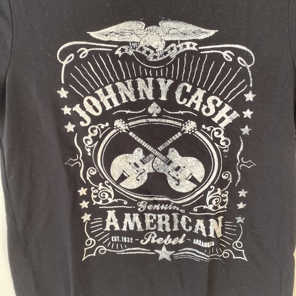 johnny cash black Classic boho Unisex T-Shirt, Size M - Picture 7 of 10